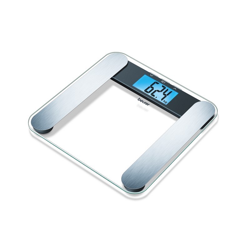 Beurer Pese Personne Impedancemetre Verre Bf220