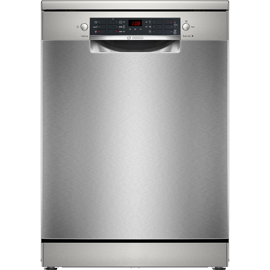 BOSCH Lave vaisselle 60 cm 12 couverts 48 dB acier brossé SMS26AI01F - vue 2