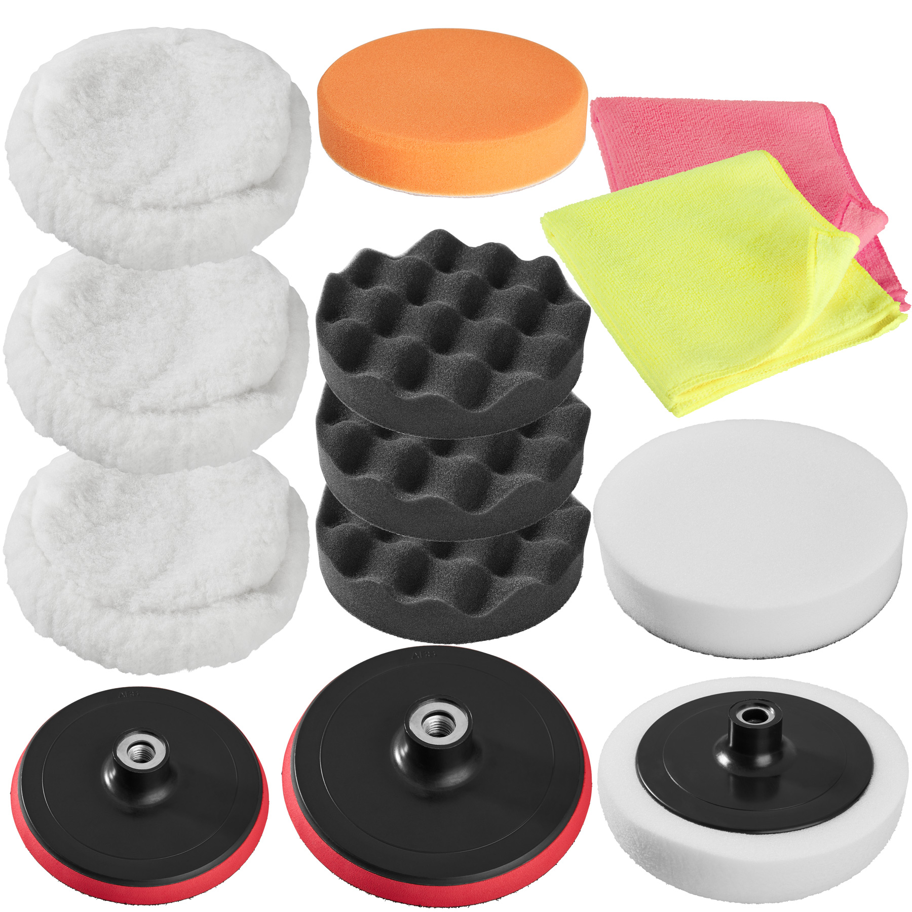 Kit De Tampons De Polissage Pour Polisseuse Voiture - Lot éponges De Coupe, Neuf Sans Marque