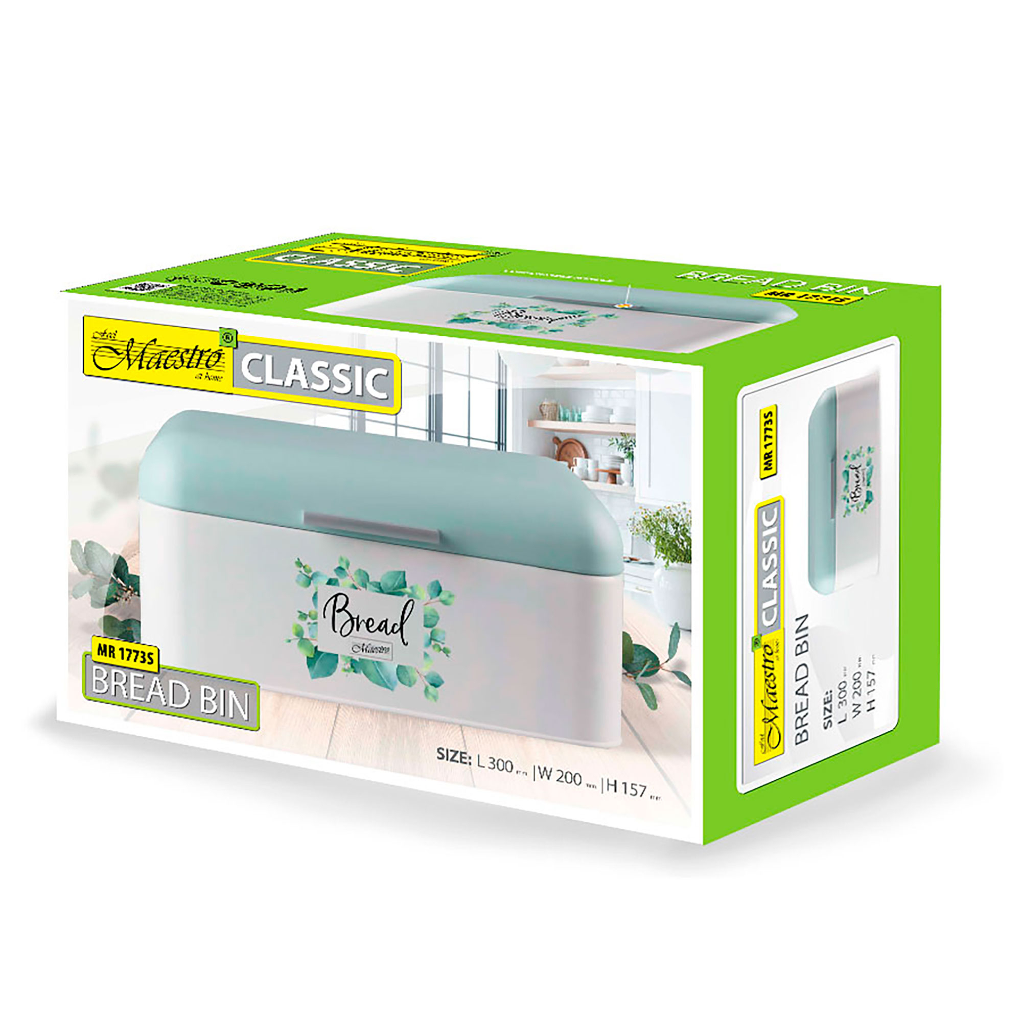 Granrosi Boîte à pain rétro - Boîte à pain compacte pour garder le pai