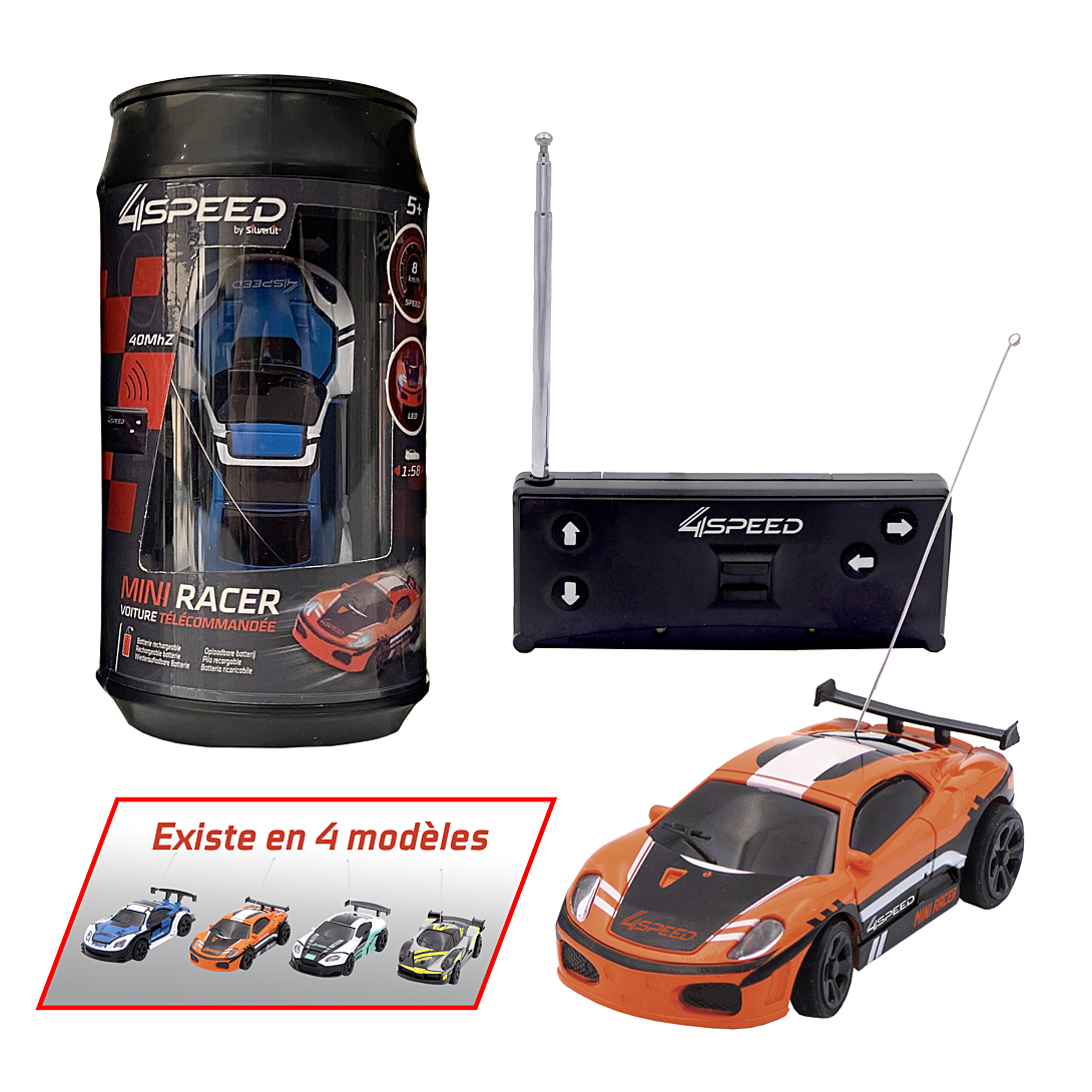 Silverlit 4speed Voiture Rc Mini Racer 1:58