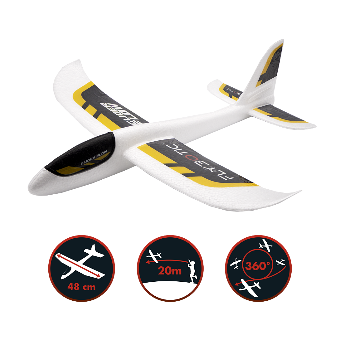 Silverlit Flybotic - Flow - Avion Planneur - Dès 5 Ans