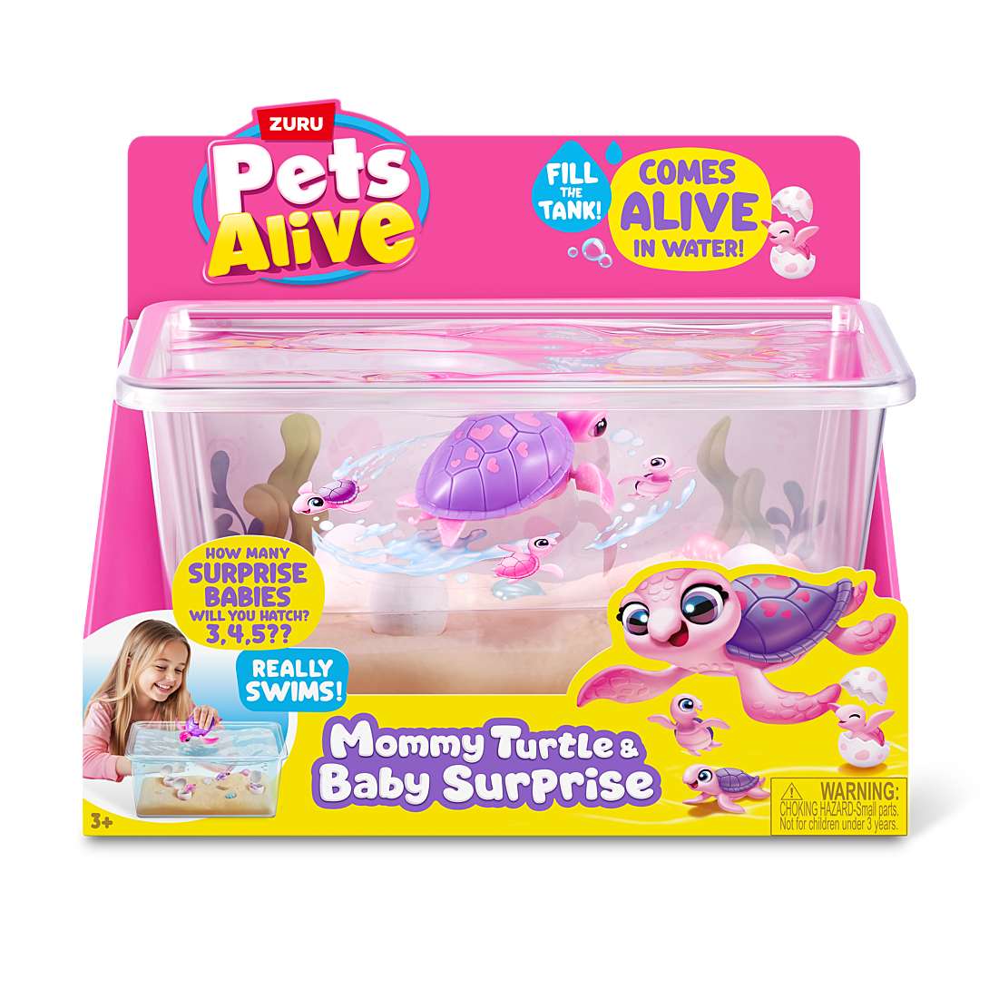 Jeu électronique Zuru France Pets Alive Mama Turtle & Baby Surprise - vue 3