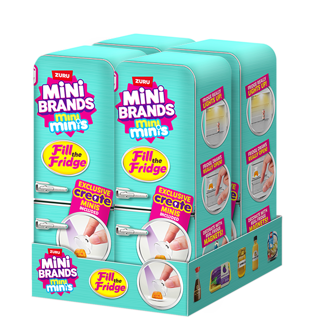 Coffret Remplis Le Frigo MINI BRANDS – Mini Accessoires Réalistes - vue 2