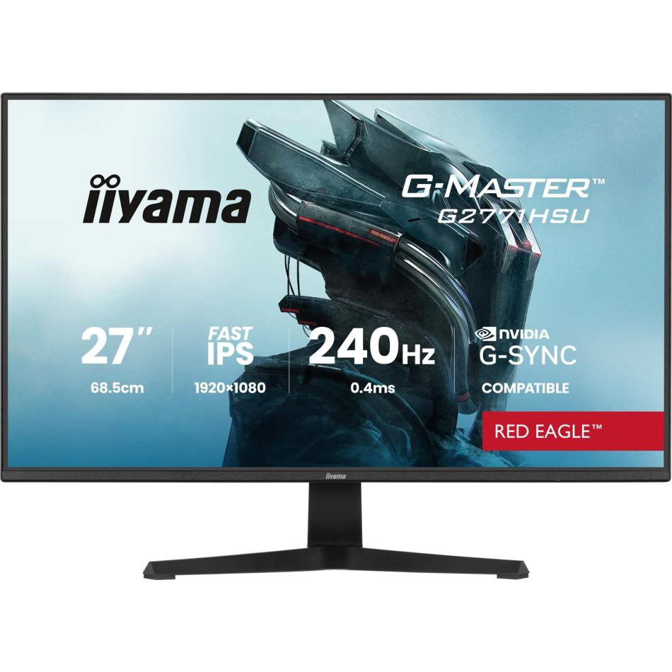 Moniteur Iiyama G2771HSU-B1 / 27 Full HD / 240 Hz / 0,4 ms / Dalle Fast IPS