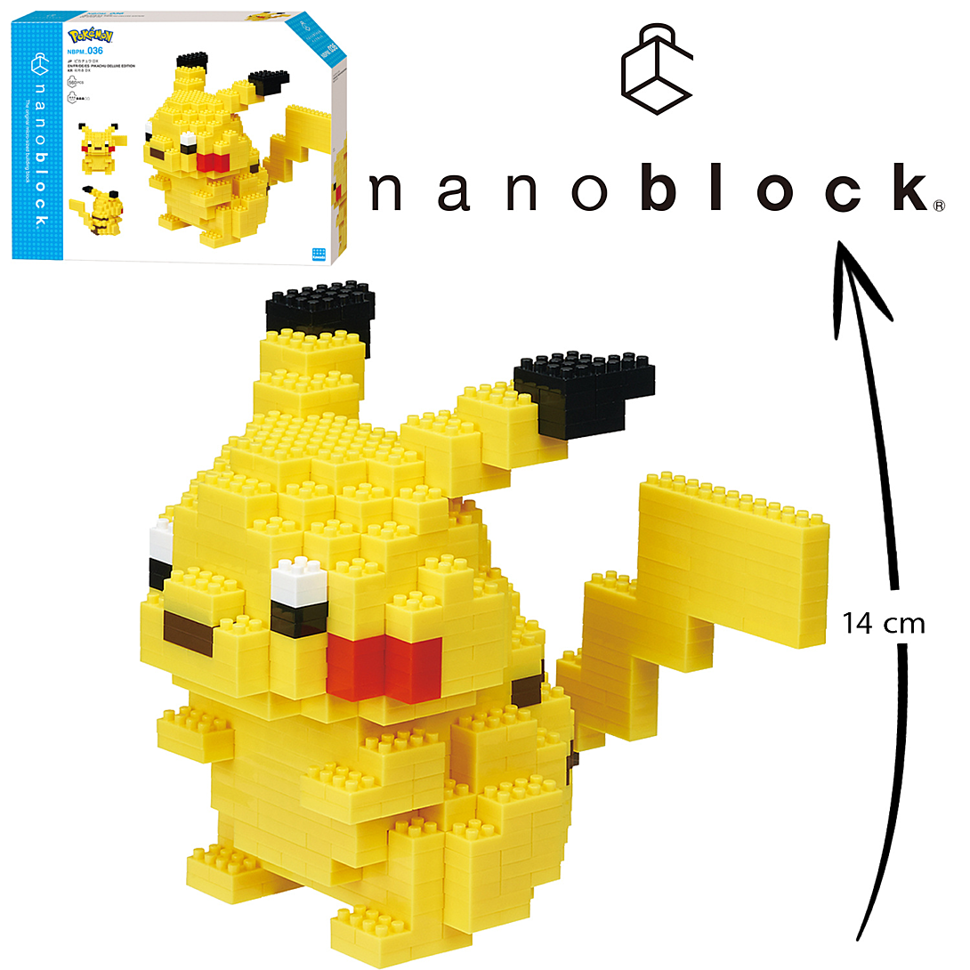 NanoBlock Pokémon Pikachu Deluxe