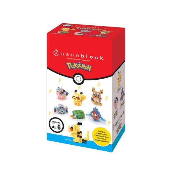 Nanoblock Pokemon Coffret type Electrique