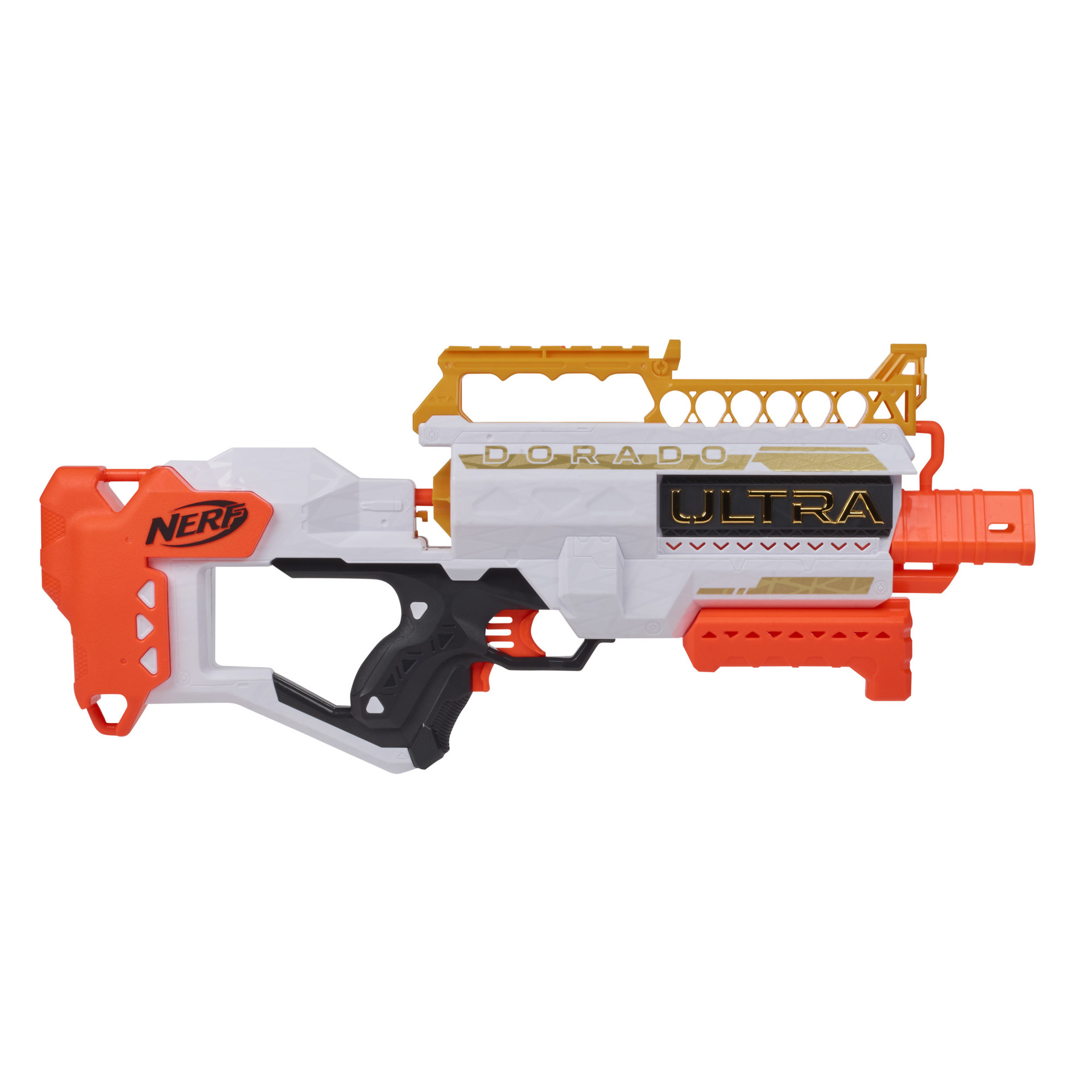 Nerf Ultra Two – Blaster Motorisé à Recharge Rapide, 6 Fléchettes Ultra, Portée Jusqu’à 36 M, Dès 8 Ans
