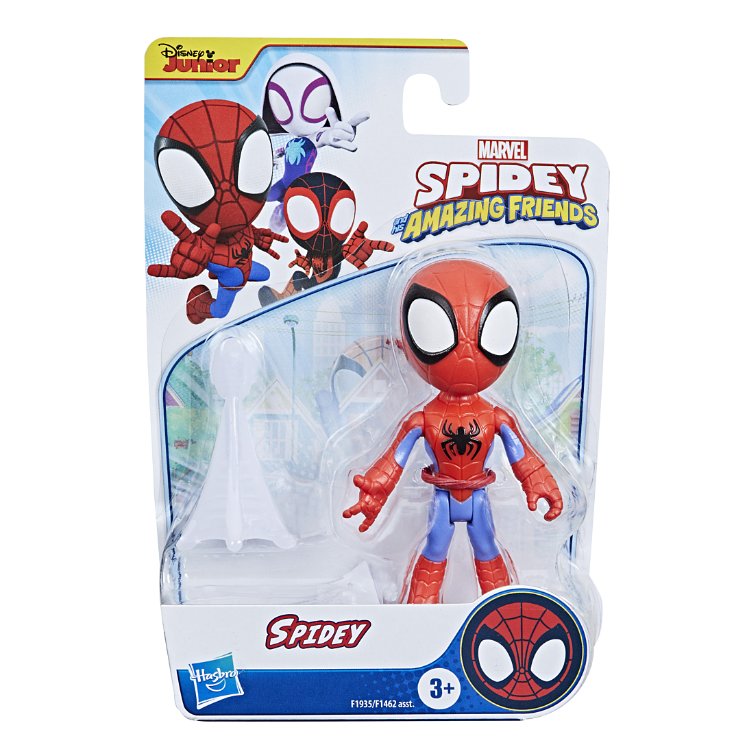 Marvel Hasbro Amis fantastiques – Spidey Figurine Jouet de 15 cm avec 1 Accessoire pour Les Enfants à partir de F1935 - vue 3