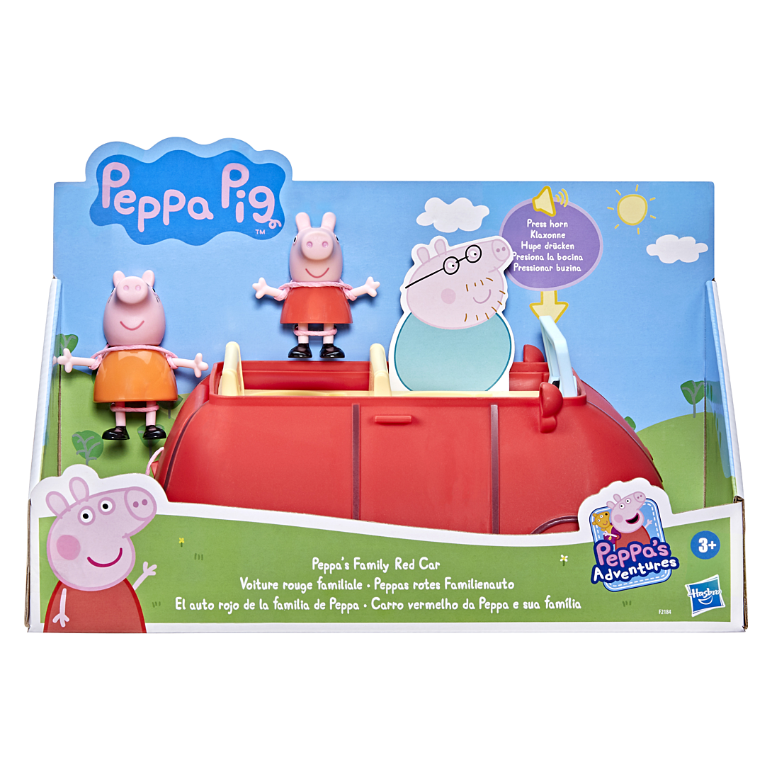 Peppa Pig la voiture rouge familiale
