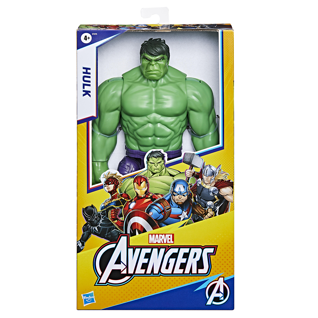 Hasbro Figurine Hulk Titan Hero Deluxe Marvel Avengers 30 cm pour garçon - vue 3