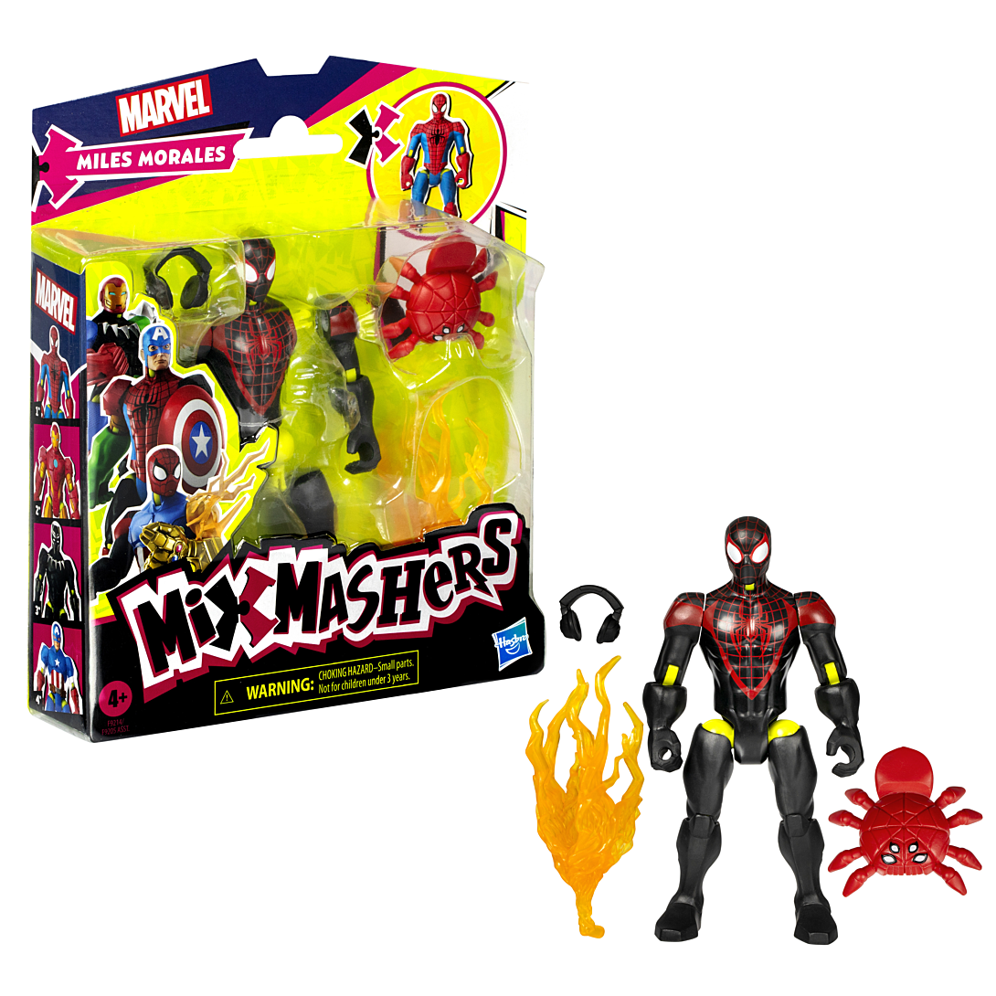 Figurine Spider Man MixMashers Marvel Modèle aléatoire
