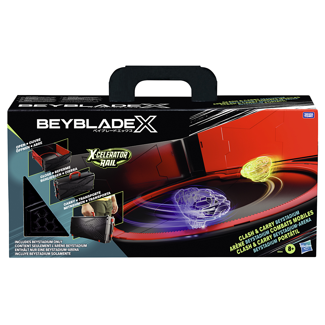 Beyblade X Arene de combat mobile Beystadium pour toupies de compétition Beyblade toupie et lanceur requis vendus séparément ca Neuf - vue 6