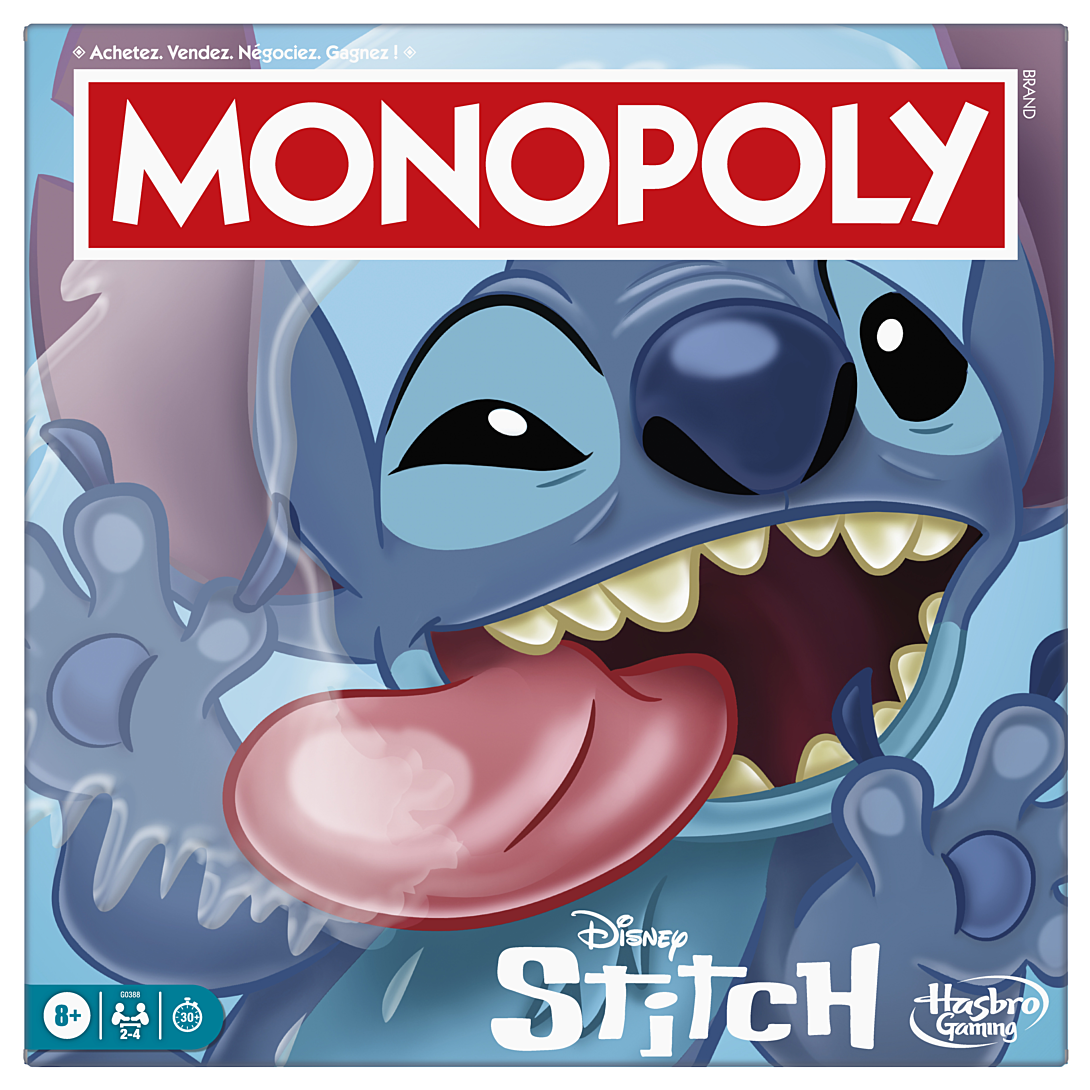 Jeu De Plateau Monopoly Stitch Hasbro G0388101 – Édition Disney Pour 2-4 Joueurs - vue 3