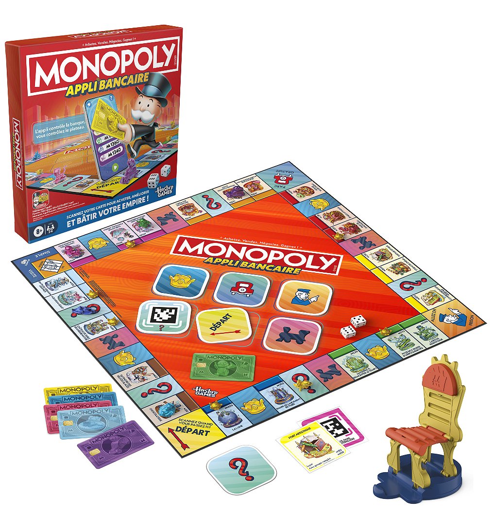Jeu De Plateau Monopoly Appli Bancaire G1424101 – Version Électronique - vue 3