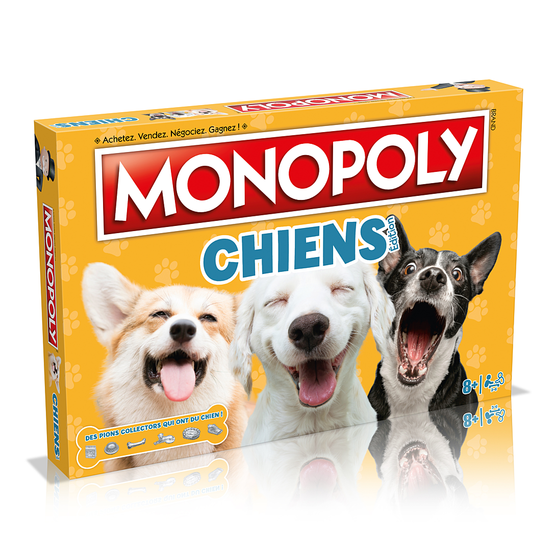 Jeu De Société Monopoly Chats Winning Moves WM03528-FRE-6 – Thème Félin - vue 2