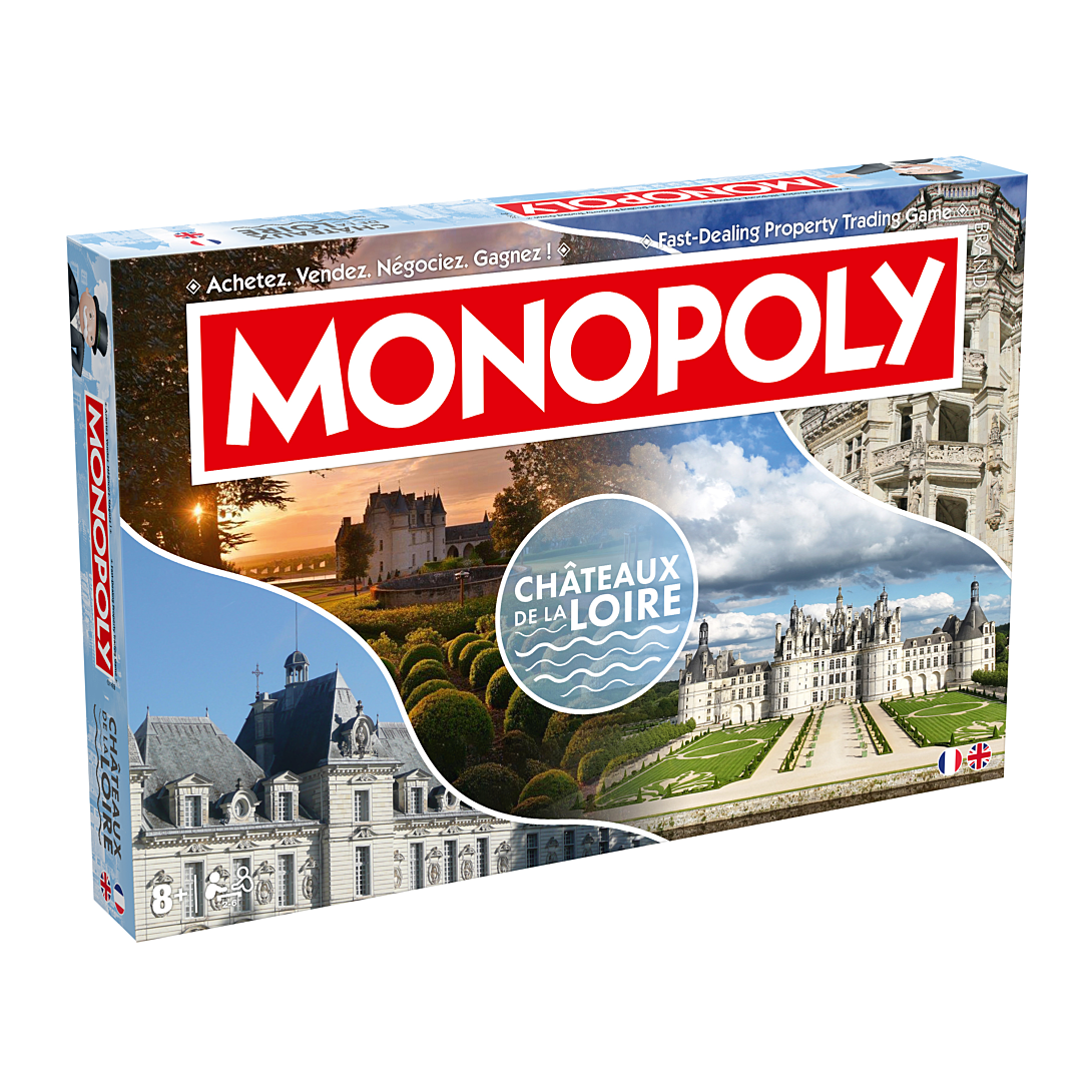 Jeu de Société Winning Moves WM05200-BL1-6 – Monopoly Châteaux de la Loire - vue 4