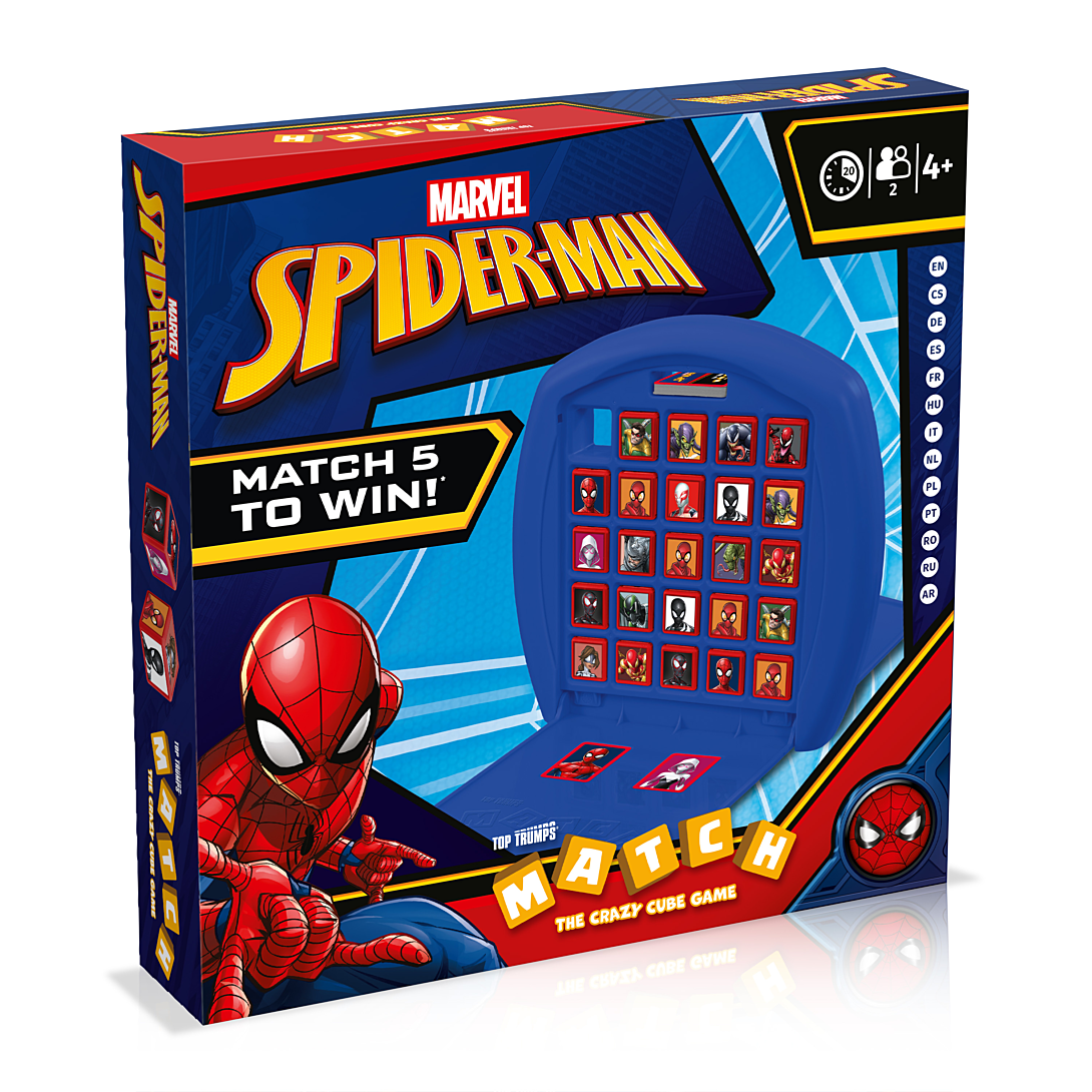 Jeu De Société Winning Moves Match Spider-Man – Jeu Stratégique Pour 2 Joueurs - vue 10