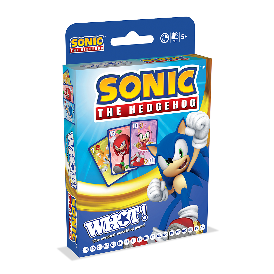 Jeu de Cartes Winning Moves WM04309-ML1-12 – WHOT! Sonic The Hedgehog - vue 2
