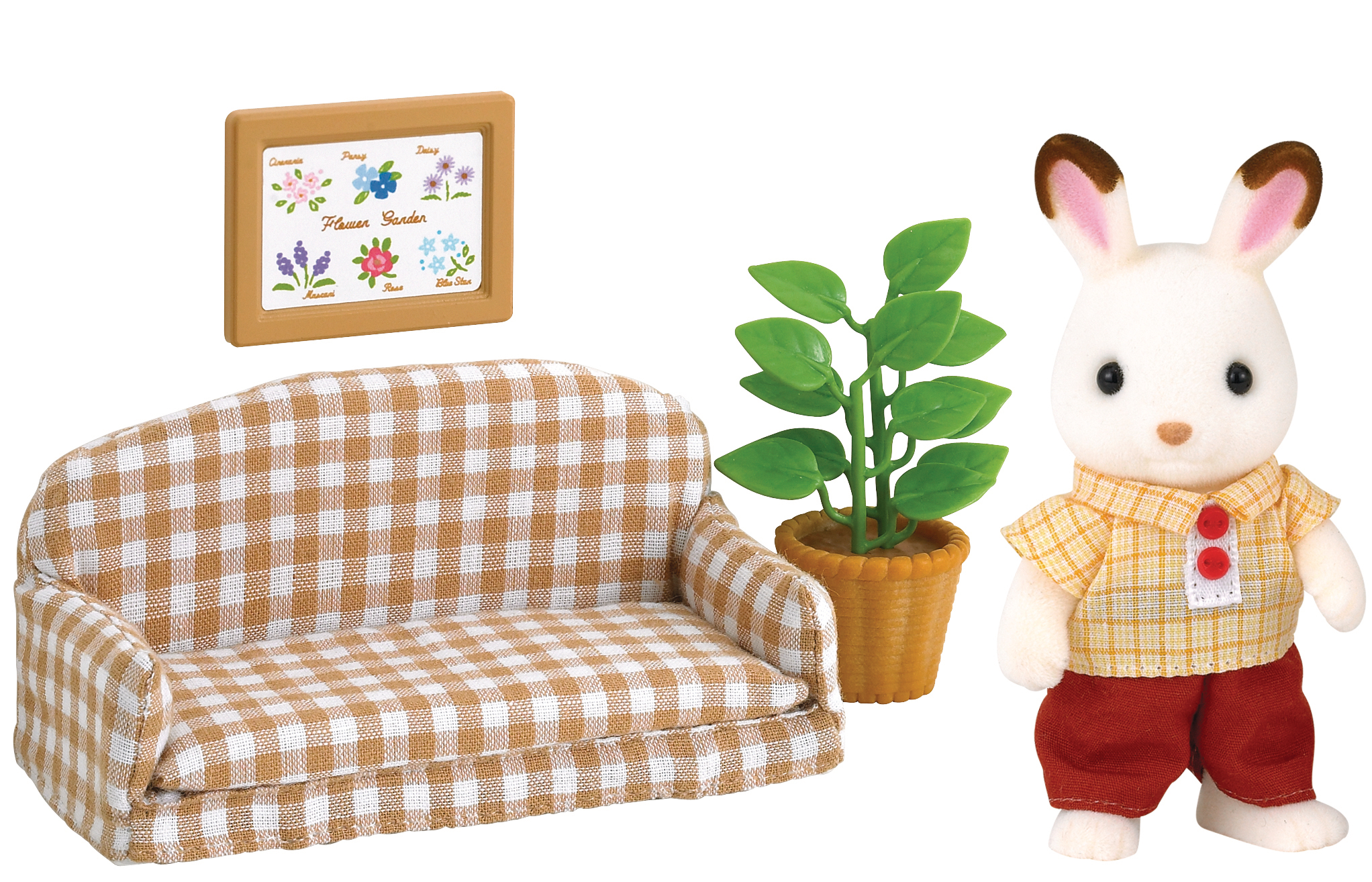 Salon SYLVANIAN FAMILIES 5013 Papa Lapin et accessoires Intérieur