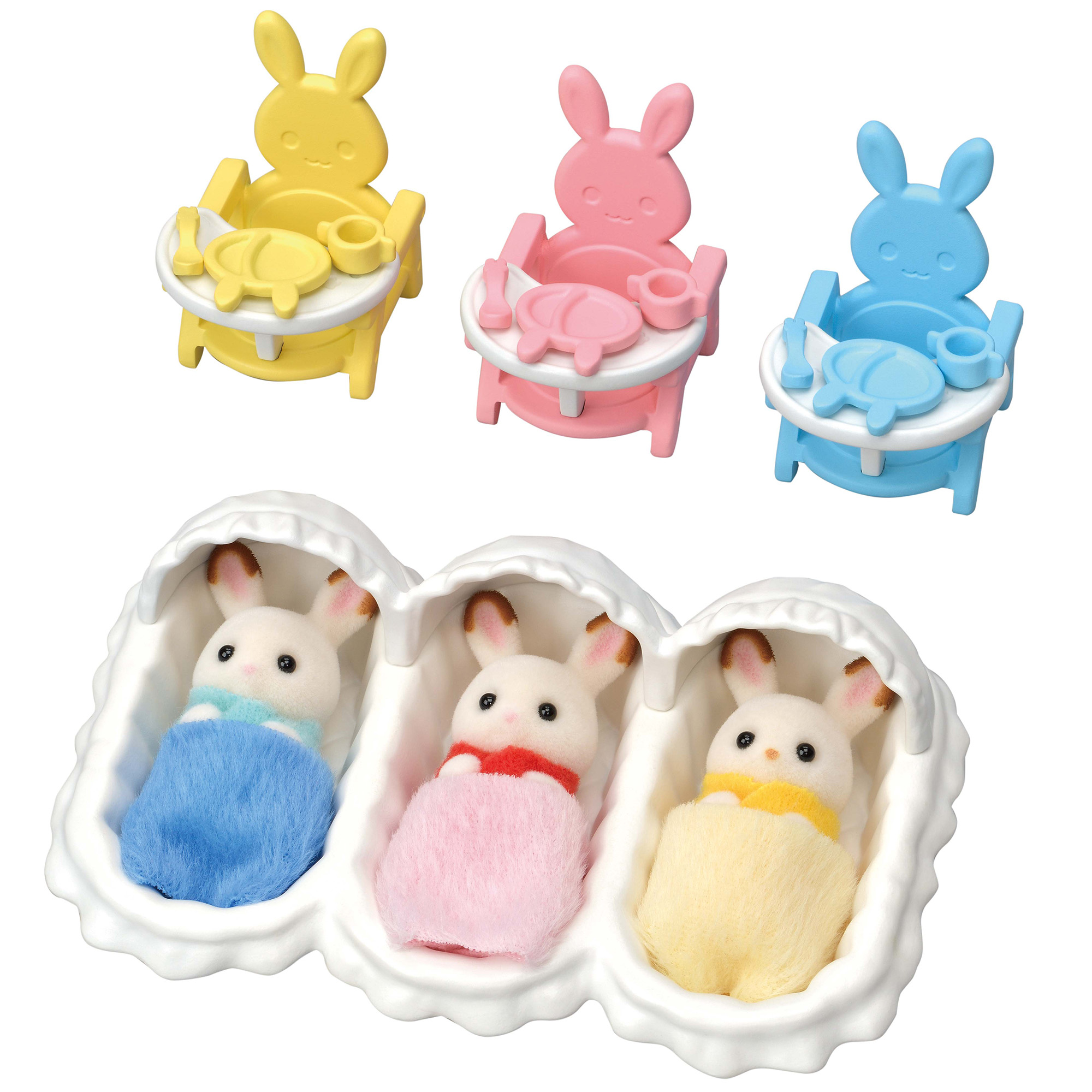 Sylvanian Families Les Triples Lapin - vue 3