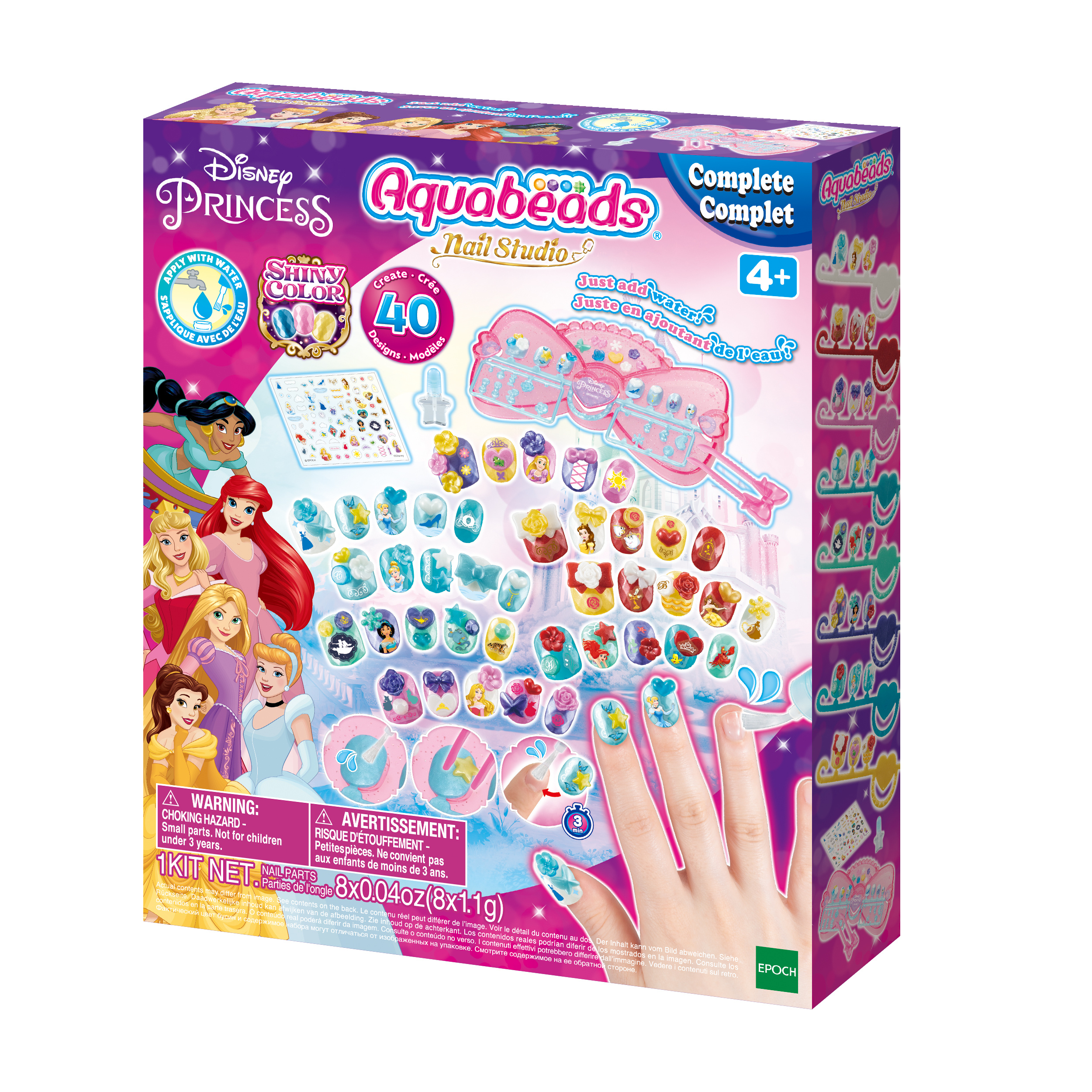 Coffret Manucure Aquabeads Disney 35006 – 40 Ongles à Personnaliser - vue 9