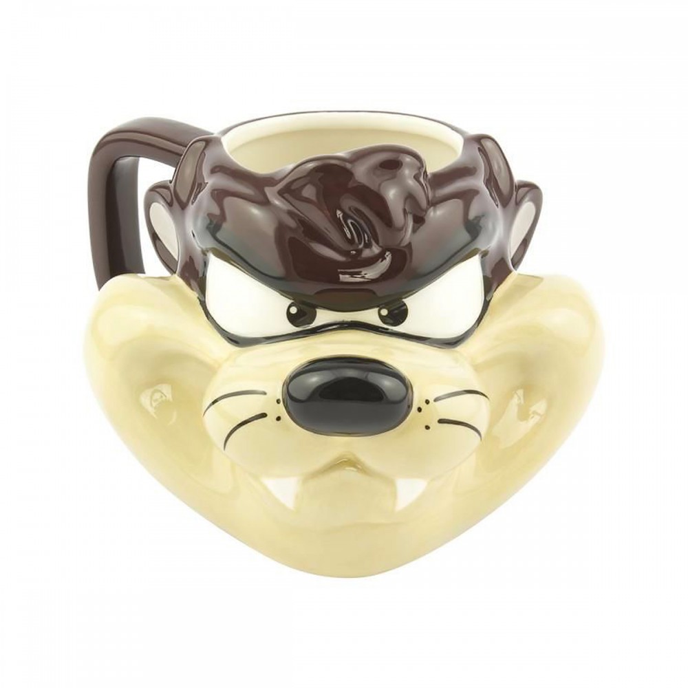 Tasse 3D Looney Tunes - Taz 3D Mug au meilleur prix | E.Leclerc, image size:1000x1000