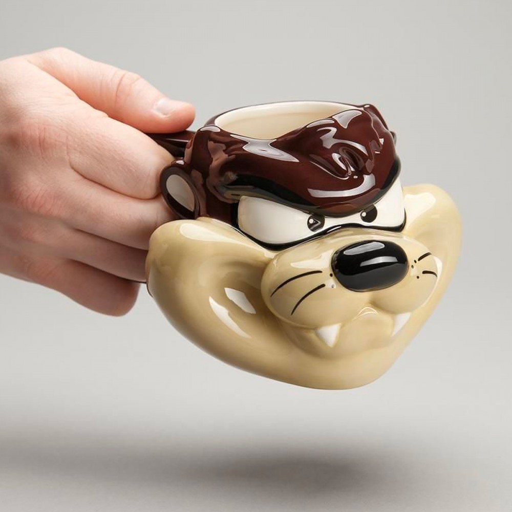 Tasse 3D Looney Tunes - Taz 3D Mug au meilleur prix | E.Leclerc, image size:1000x1000