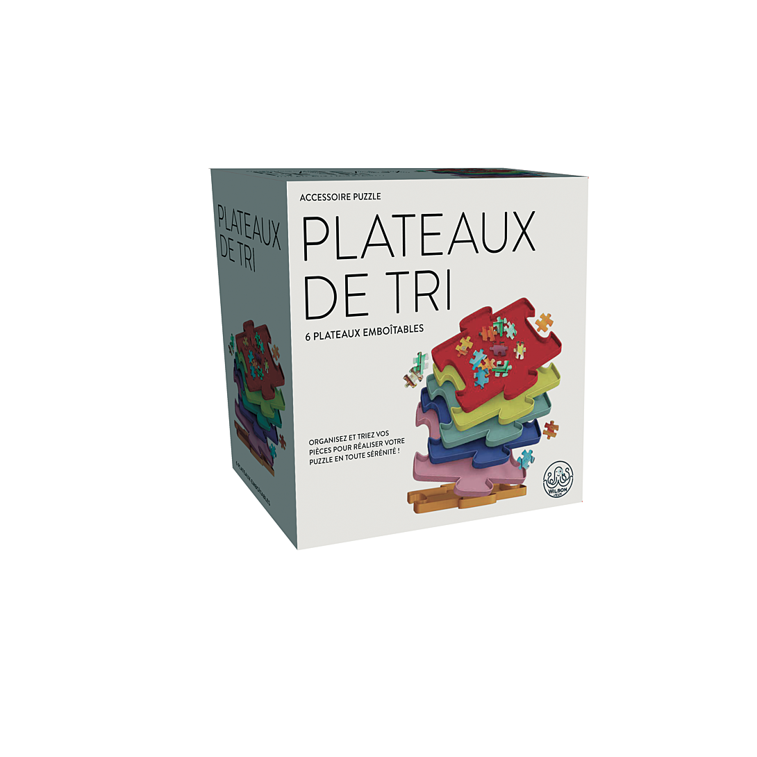Plateaux de Tri Puzzle Couleurs Professor Puzzle - vue 2