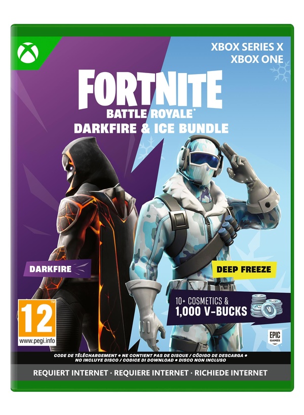 Fortnite : Pack Feu et Glace Obscurs (XBOX SERIES)