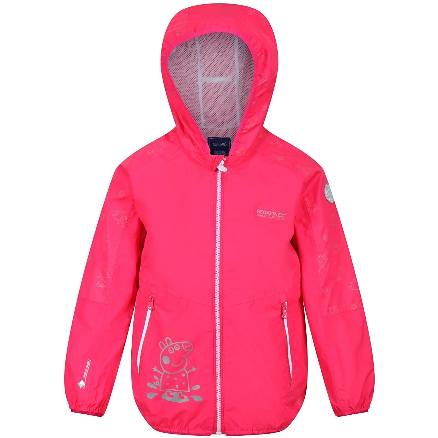 Veste imperméable et légère pour femme - Regatta - PACK IT III - Orange