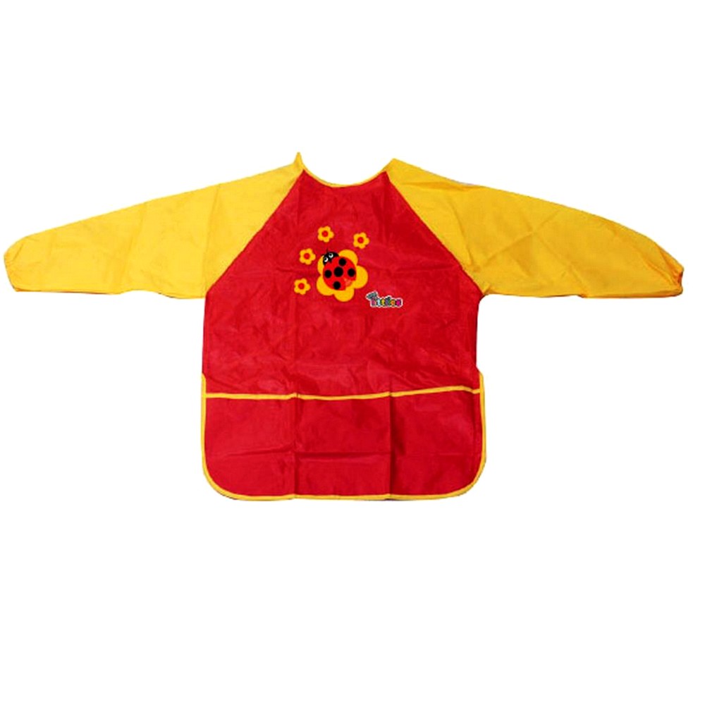 Fxzqgnh Tablier D'artiste pour Enfants, Tablier Souple à Manches Longues pour Enfants