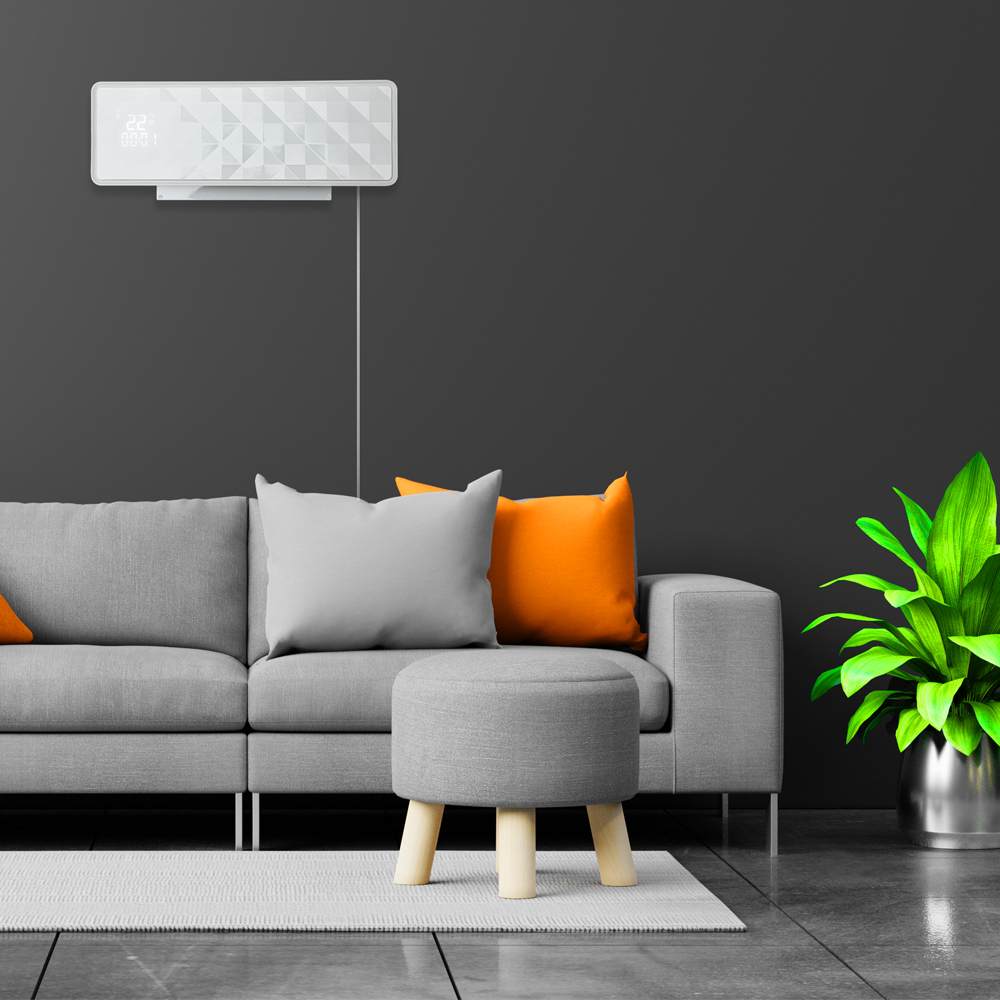 Radiateur Céramique Mural 2000w - Warm Tech à Prix