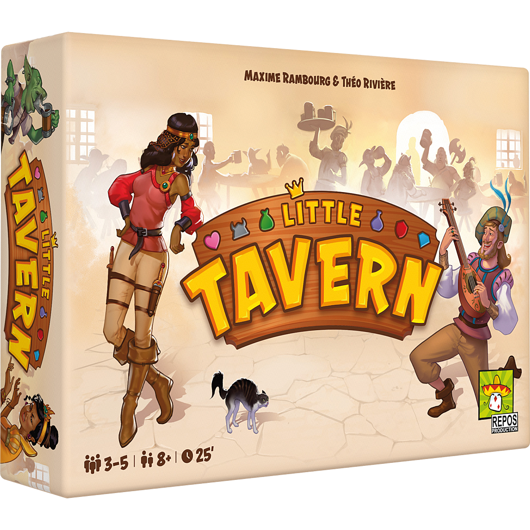 Jeu D'Ambiance Asmodee Little Tavern – Jeu Familial Fantastique Pour 3 à 5 Joueurs - vue 2