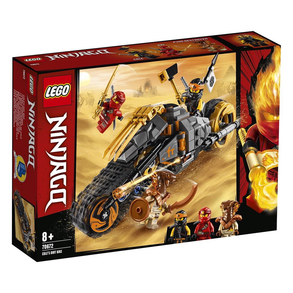 Lego® Ninjago® La Moto Tout-Terrain De Cole 70672 au meilleur