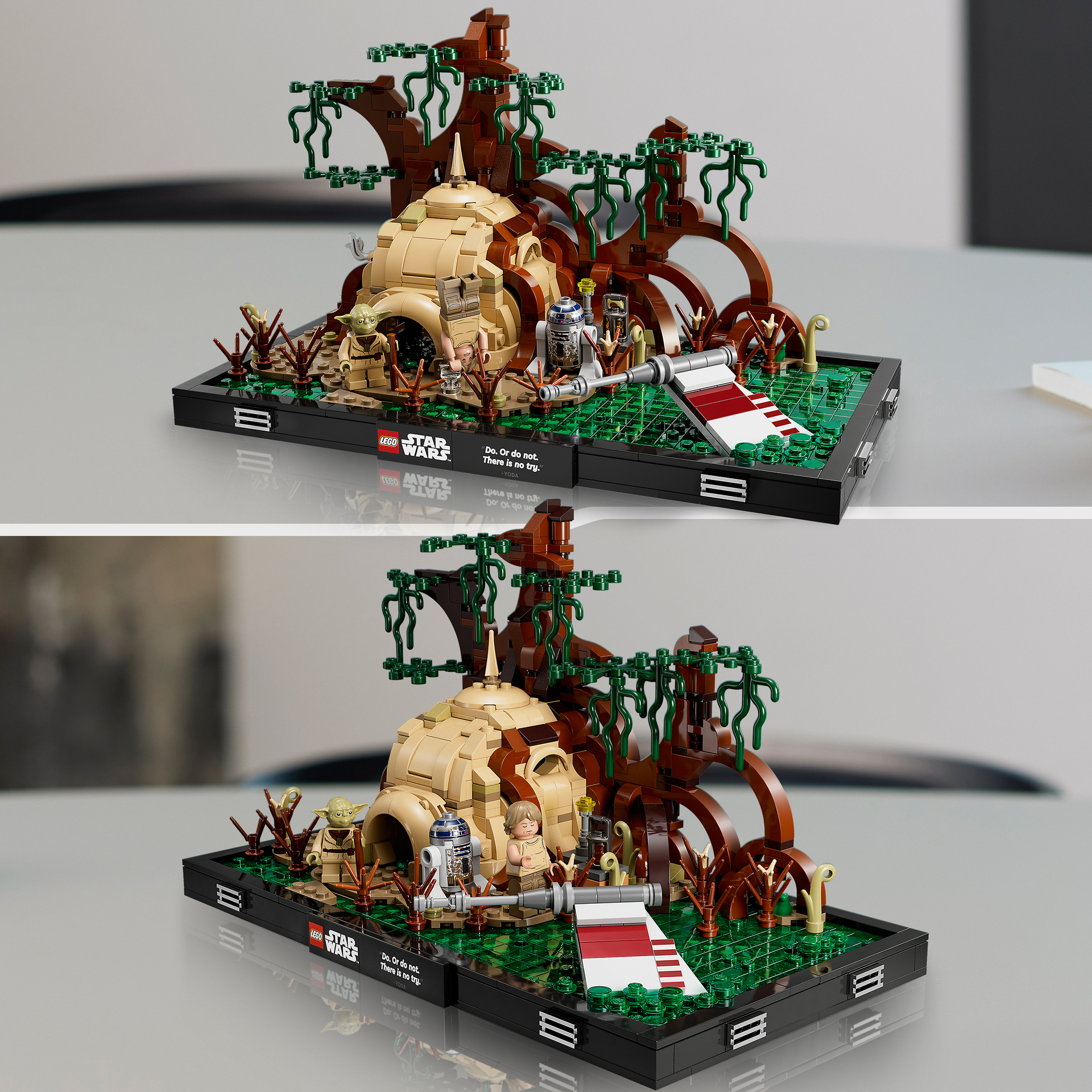 LEGO® Star Wars™ - Diorama de l'Entraînement Jedi sur Dagobah Maquette pour  Adulte - 75330 au meilleur prix | E.Leclerc, image size:1920x1920