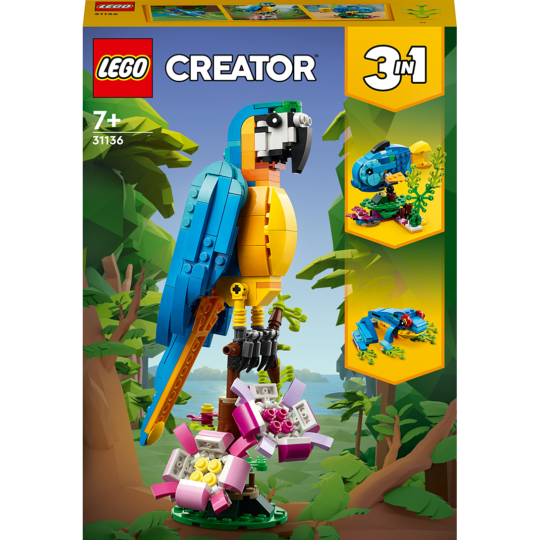 LEGO Creator Le Perroquet Exotique 31136