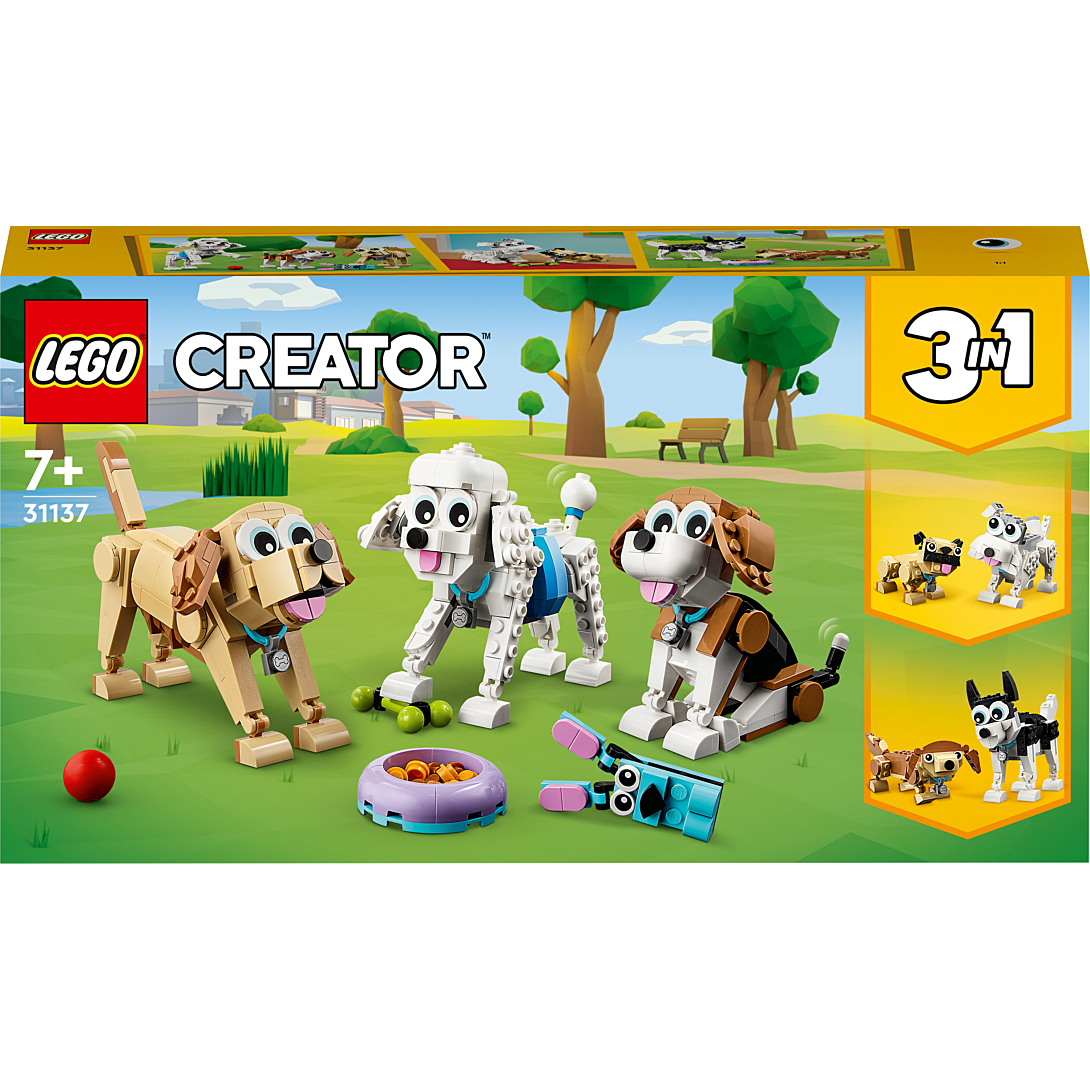 LEGO® Creator 3-en-1 - Adorables chiens - 31137