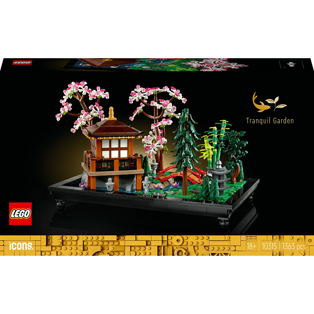 LEGO Icons Le Jardin Paisible 10315 - vue 7