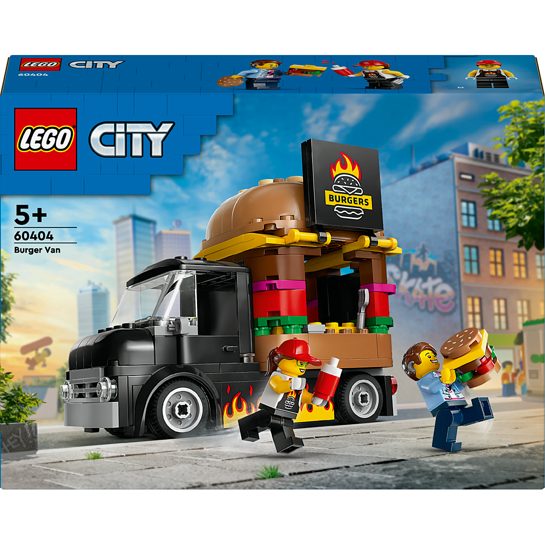 LEGO City Le Food-truck de Burgers 60404 - vue 7