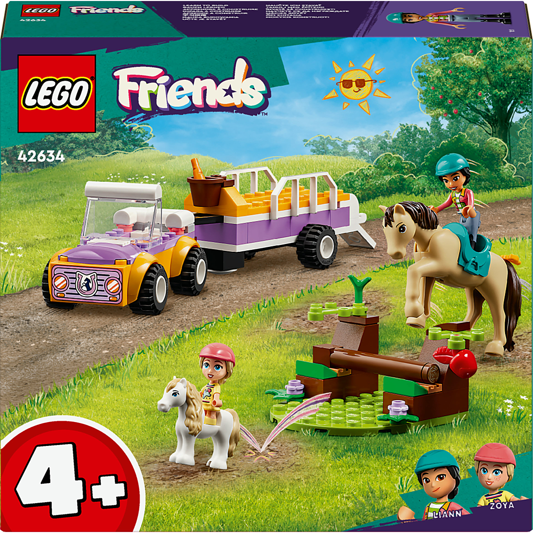 Lego Friends La Remorque Du Cheval Et Du Poney 42634 Lego - vue 2