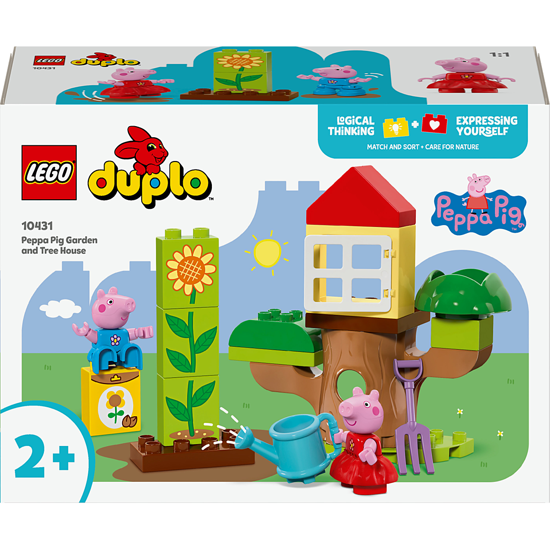 LEGO Duplo Le jardin et la cabane dans l'arbre de Peppa Pig 10431