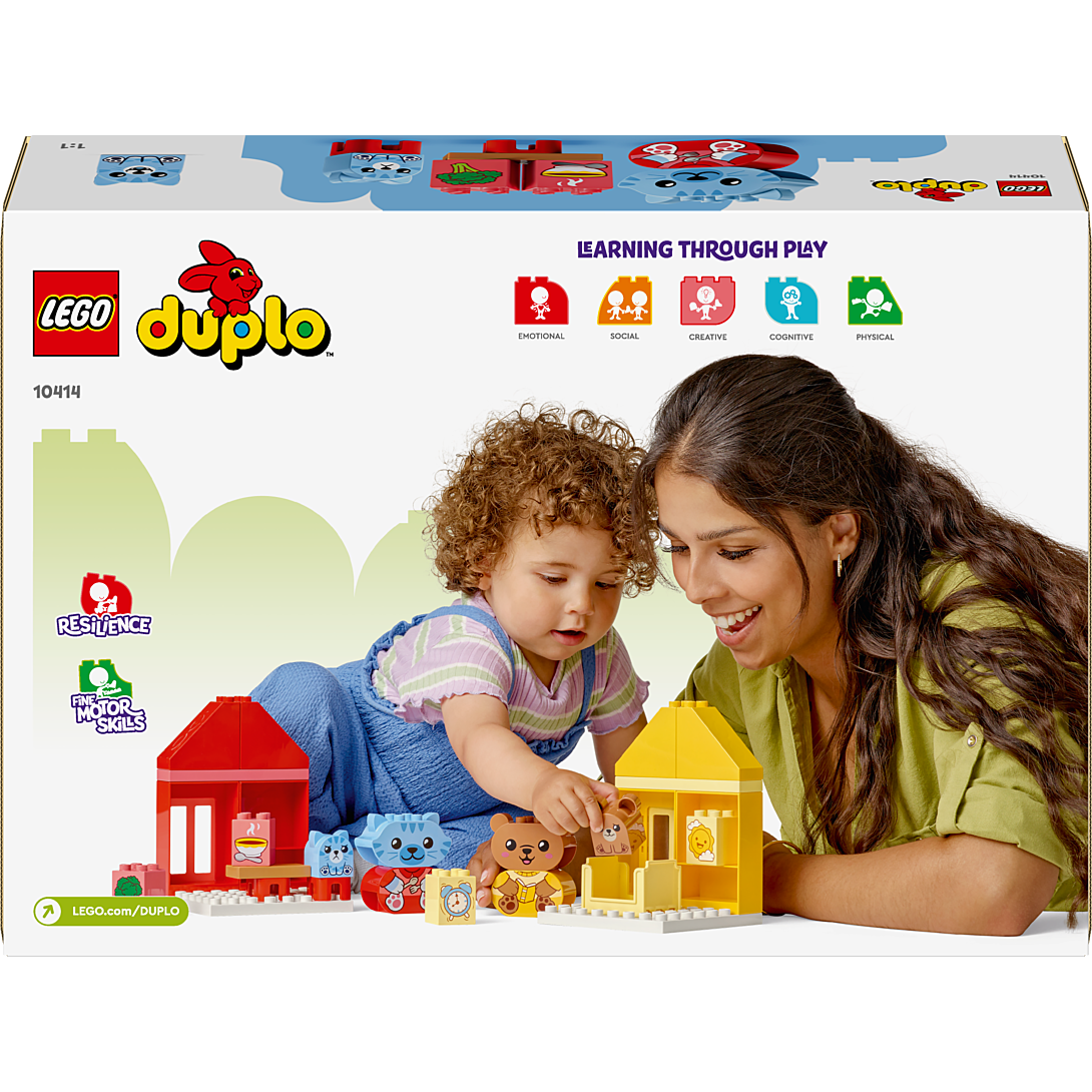 LEGO DUPLO My First Mes Rituels Quotidiens Le Repas et le Coucher 10414