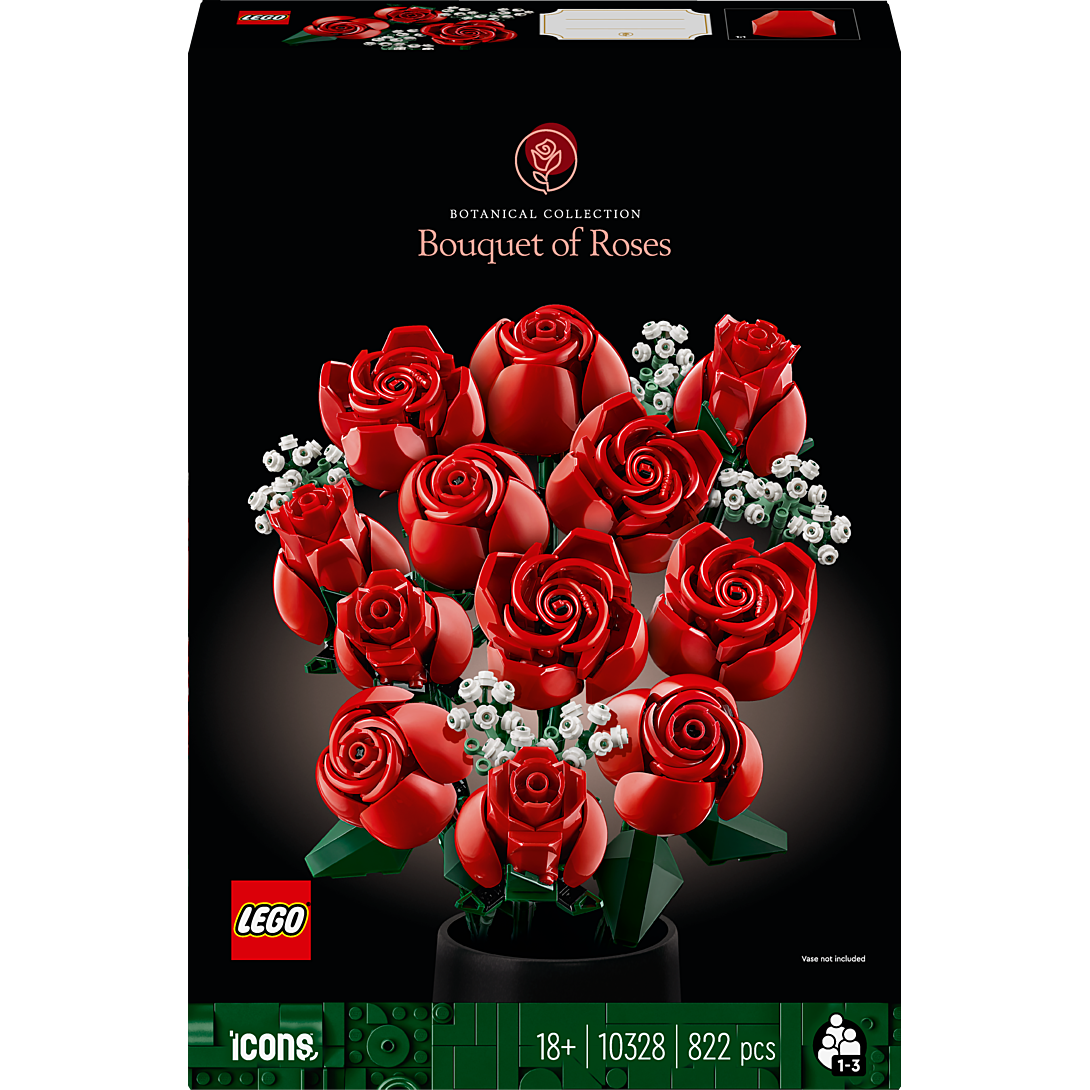 LEGO Icons 10328 Le Bouquet de Roses - vue 8