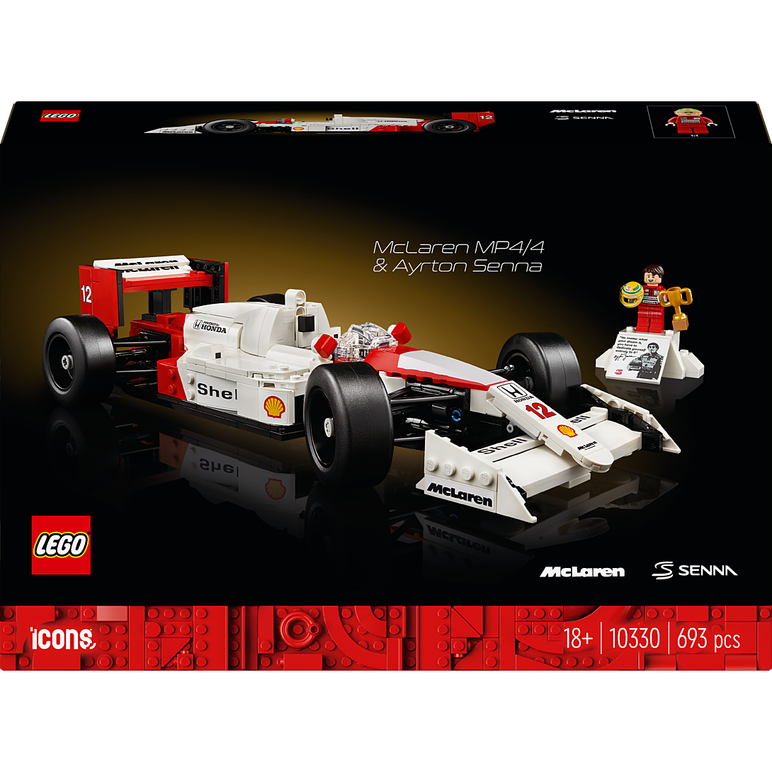 LEGO Icons McLaren MP4/4 et Ayrton Senna 10330 - vue 2