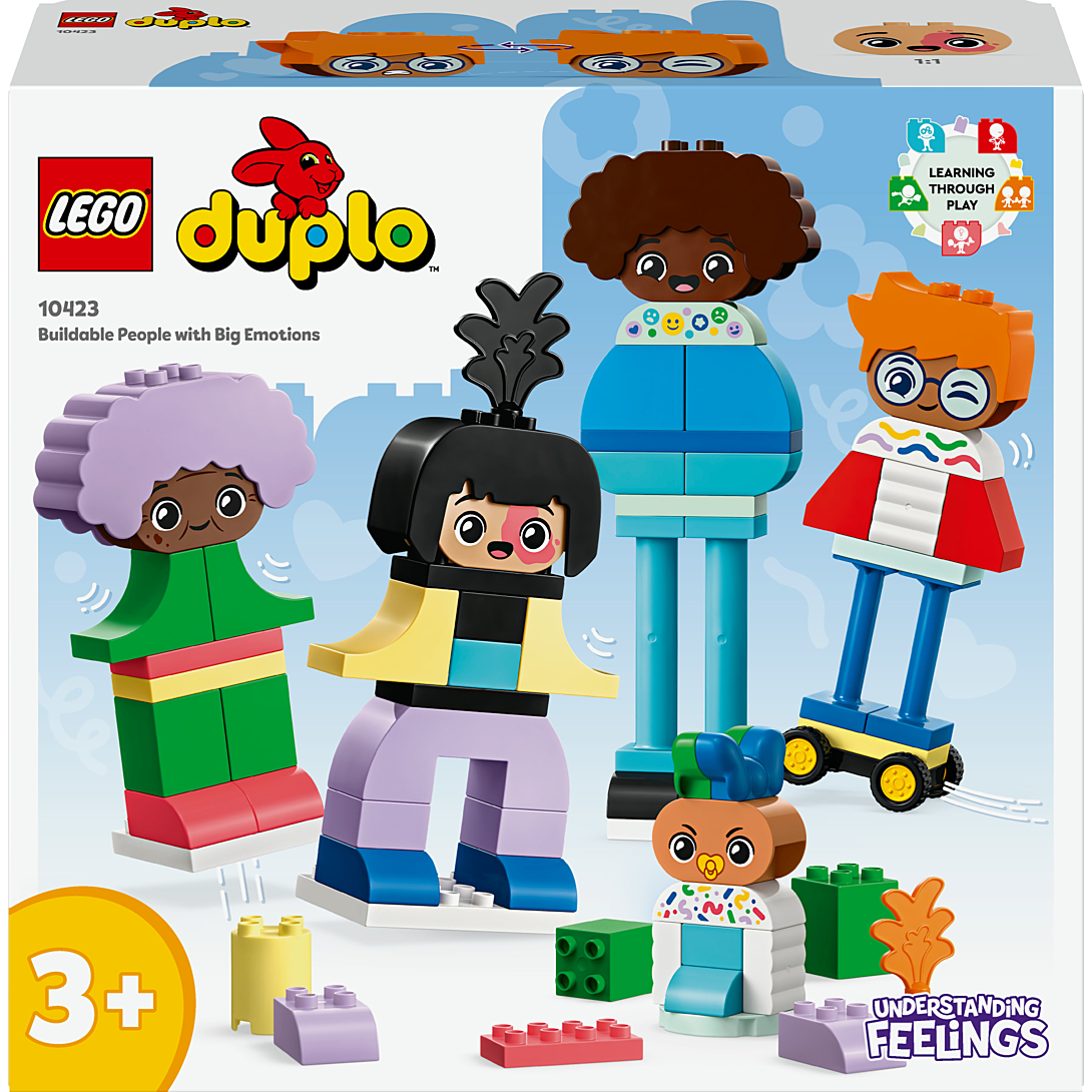 LEGO Duplo Town Personnages à Construire aux Différentes Émotions 10423