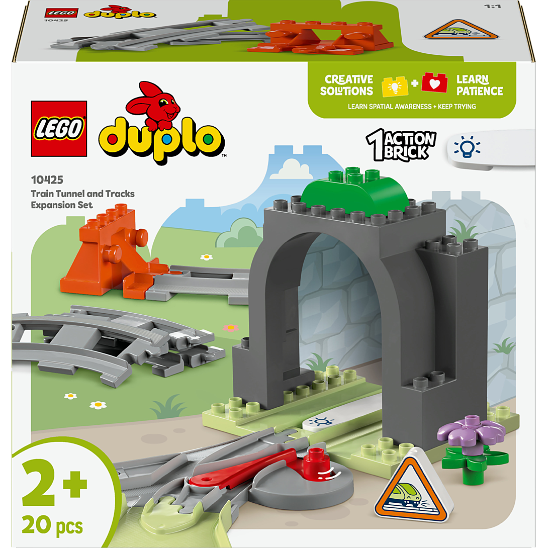 LEGO DUPLO Set d'Extension : Les rails et le tunnel du train 10425 - vue 8
