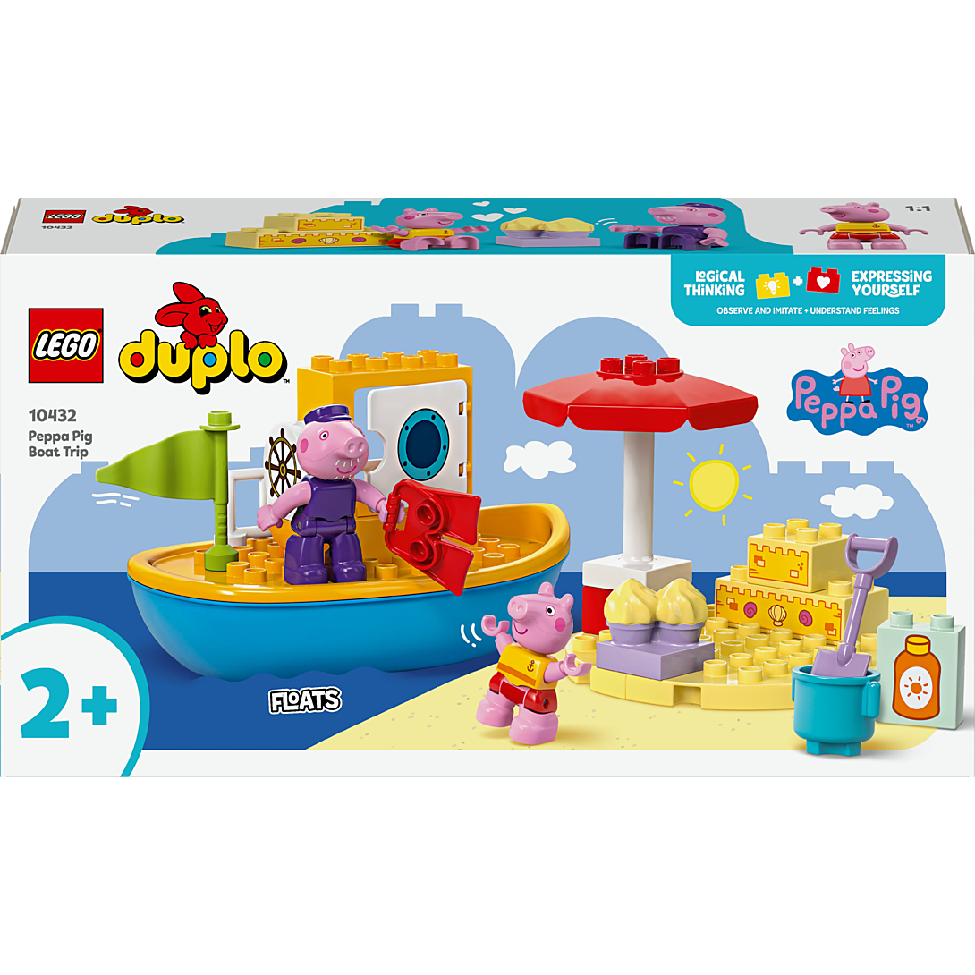 LEGO Duplo Le voyage en bateau de Peppa Pig 10432 - vue 6