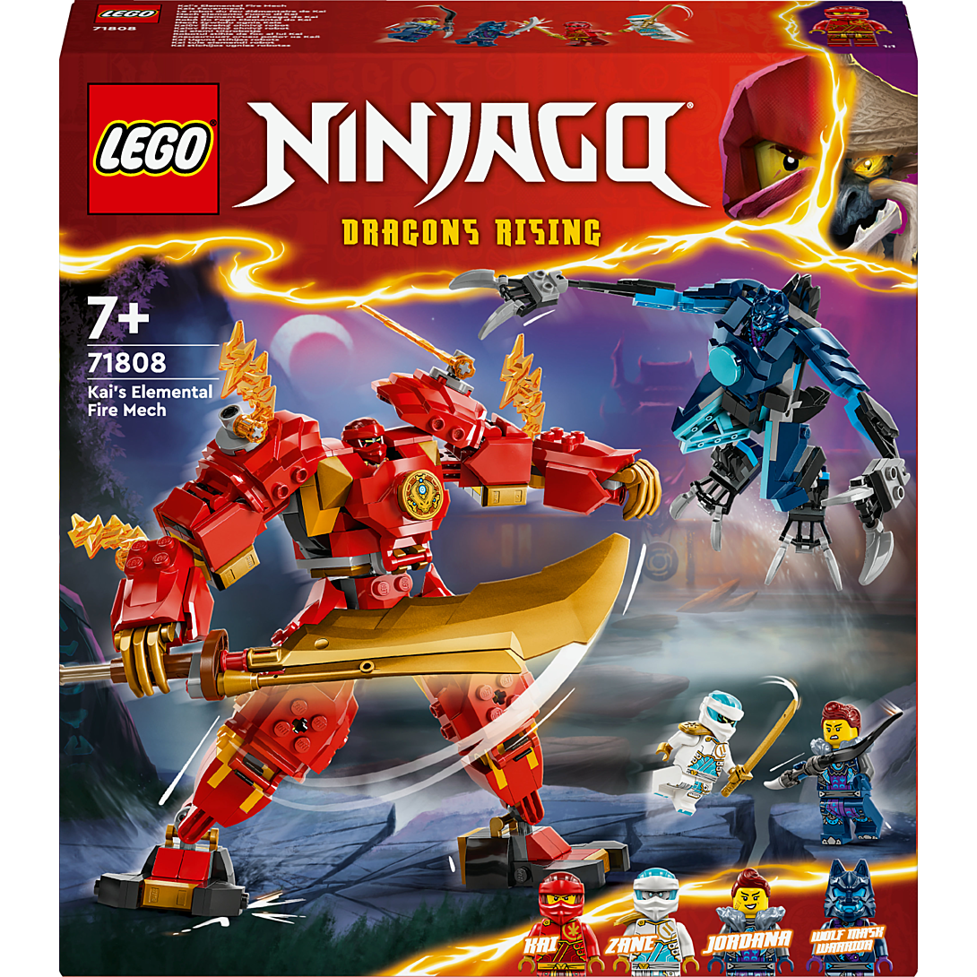 LEGO Ninjago Le Robot Élémentaire du Feu de Kai 71808 - vue 9