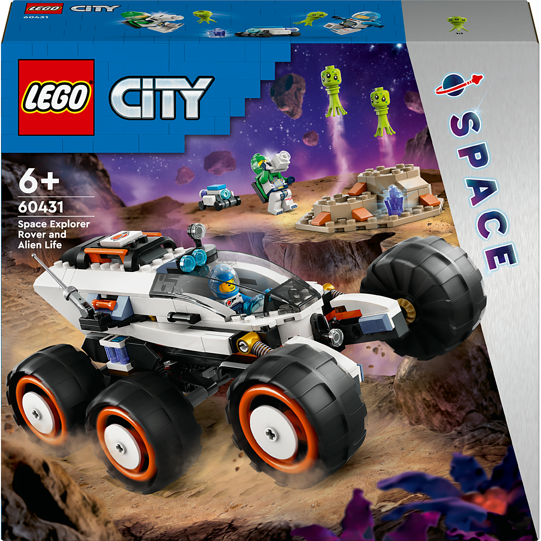 LEGO City Le Rover d’Exploration Spatiale et la Vie Extraterrestre 60431